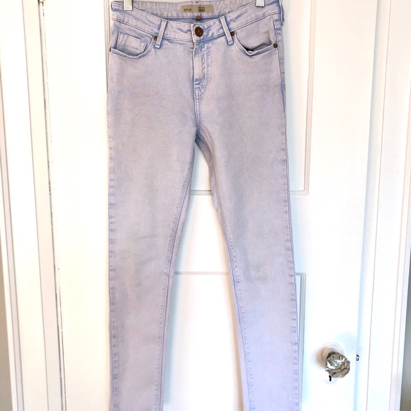Topshop Moto Jaime Light Wash Skinny Jeans - Picture 2 of 8